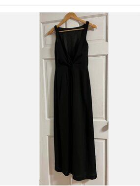 vintage 90s black dress Nicole Miller Womens Gown Black Size 6